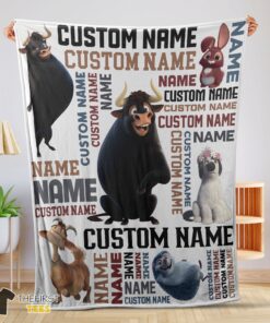 Original Ferdinand The Bull And Friends Blanket Fleece Customized Blanket