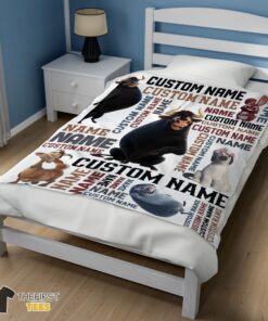 Original Ferdinand The Bull And Friends Blanket Fleece Customized Blanket - Image 3