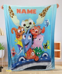 Original Finding Nemo With Friends Blanket Fleece Customized Blanket