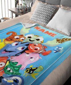 Original Finding Nemo With Friends Blanket Fleece Customized Blanket - Image 4