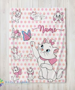 Original Good Marie Cat Blanket Fleece Customized Blanket