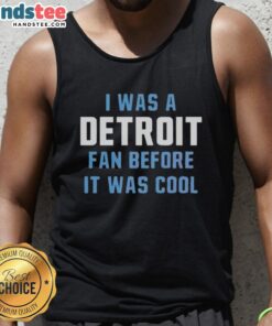 Original Detroit Lions fan tank top design, perfect for showcasing your team pride before it was cool.