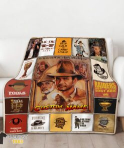 Original Indiana Jones Raiders Of The Lost Ark Adventure Blanket Fleece Customized Blanket - Image 3