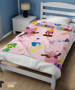 Original Inside Oute Cute Blanket Fleece Customized Blanket - Image 3
