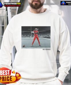 Alt Text: Original Jeremiah Smith Ohio State Buckeyes Football Pay Homage Sweatshirt showcasing team spirit and style.