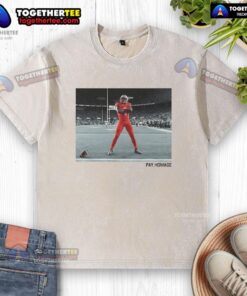 Original Jeremiah Smith Ohio State Buckeyes Football Pay Homage washed t-shirt in gray, showcasing team pride and style.