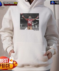 Alt Text: Original Jerry Rice San Francisco 49ers NFL Pay Homage Hoodie featuring bold graphics and comfortable design.