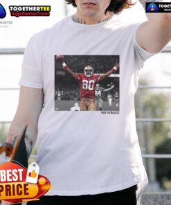 Alt Text: Original Jerry Rice San Francisco 49ers NFL Pay Homage T-Shirt showcasing a classic design for football fans.
