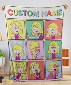 Original Lizzie Mcguire Cartoon Character Blanket Fleece Customized Blanket