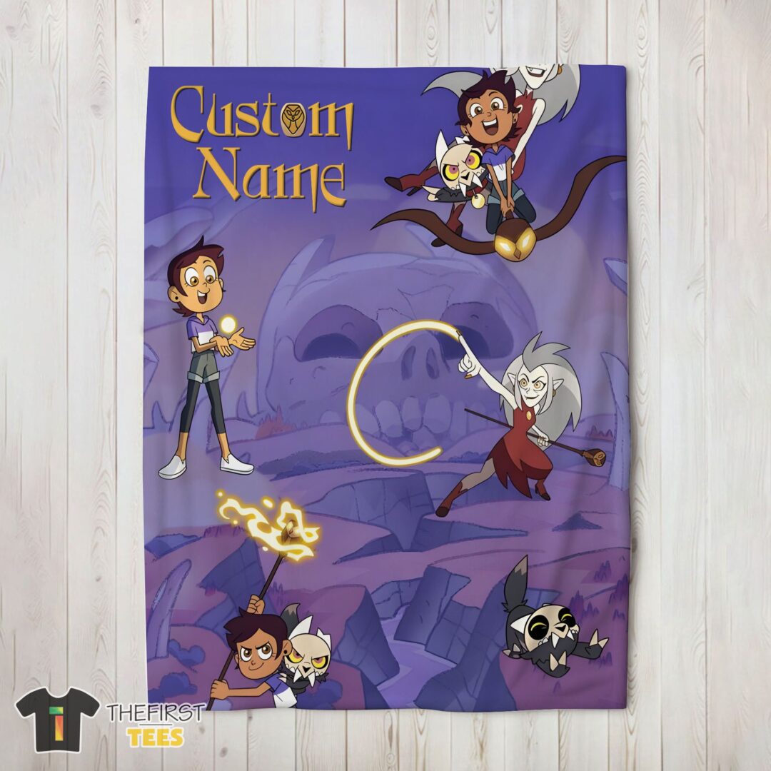 original-luz-noceda-with-king-and-eda-clawthorne-the-owl-house-blanket-fleece-customized-blanket-mk-02 Original Luz Noceda With King And Eda Clawthorne The Owl House Blanket Fleece Customized Blanket