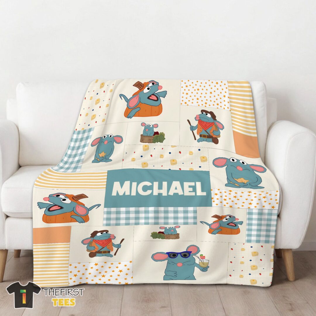 original-nice-ratatouille-tutter-mood-patchwork-blanket-fleece-customized-blanket-mk-01 Original Nice Ratatouille Tutter Mood Patchwork Blanket Fleece Customized Blanket - Image 3
