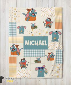 Original Nice Ratatouille Tutter Mood Patchwork Blanket Fleece Customized Blanket