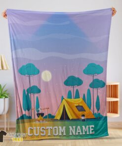 Original Outdoor Adult Kid Colorful Camping Customized Blanket