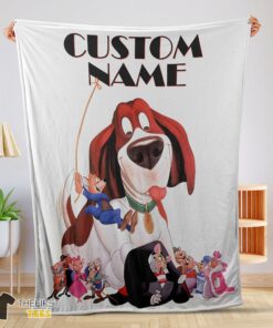 Original Personalized The Great Mouse Detective With Friends Blanket Fleece Customized Blanket