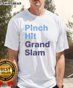 Original Pinch Hit Grand Slam Baseball Lover T-Shirt featuring a bold graphic design for passionate baseball fans.