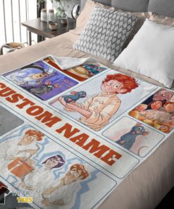 Original Pixar Ratatouille Linguini And Remy With Friends Blanket Fleece Customized Blanket - Image 4