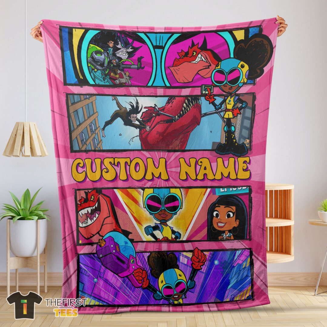 original-prehistoric-adventure-girl-warrior-blanket-e28093-customize-blanket-mk-01-1 Original Prehistoric Adventure Girl Warrior Blanket Customize Blanket