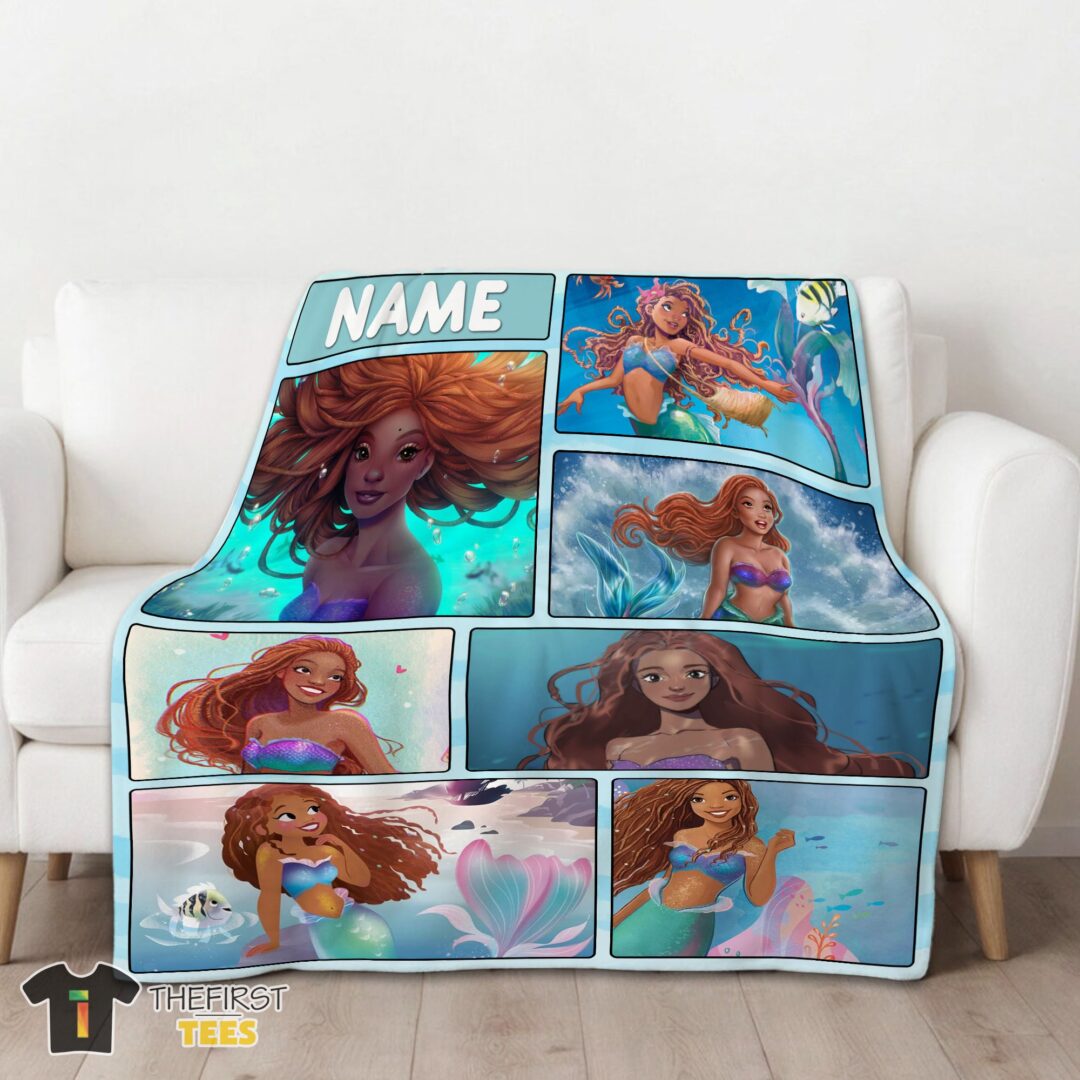 original-the-little-mermaid-ariel-blanket-fleece-customized-blanket-mk-01 Original The Little Mermaid Ariel Blanket Fleece Customized Blanket - Image 3