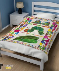 Original The Very Hungry Caterpillar Blanket Fleece Customized Blanket - Image 3