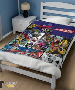 Original Transformers Animated Characters Blanket Fleece Customized Blanket - Image 3