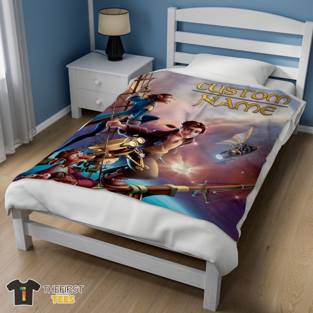 original-treasure-planet-movie-poster-blanket-fleece-customized-blanket-mk-02 Original Treasure Planet Movie Poster Blanket Fleece Customized Blanket - Image 3