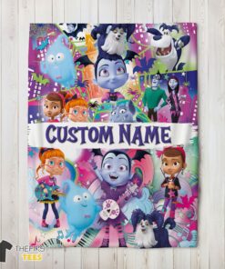 Original Vampirina & Friends Blanket Fleece Customized Blanket