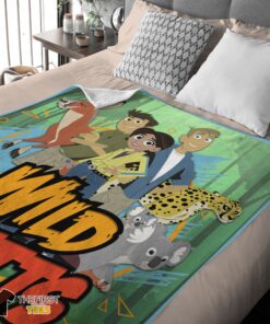 Original Wild Kratts Adventure Blanket Fleece - Image 3