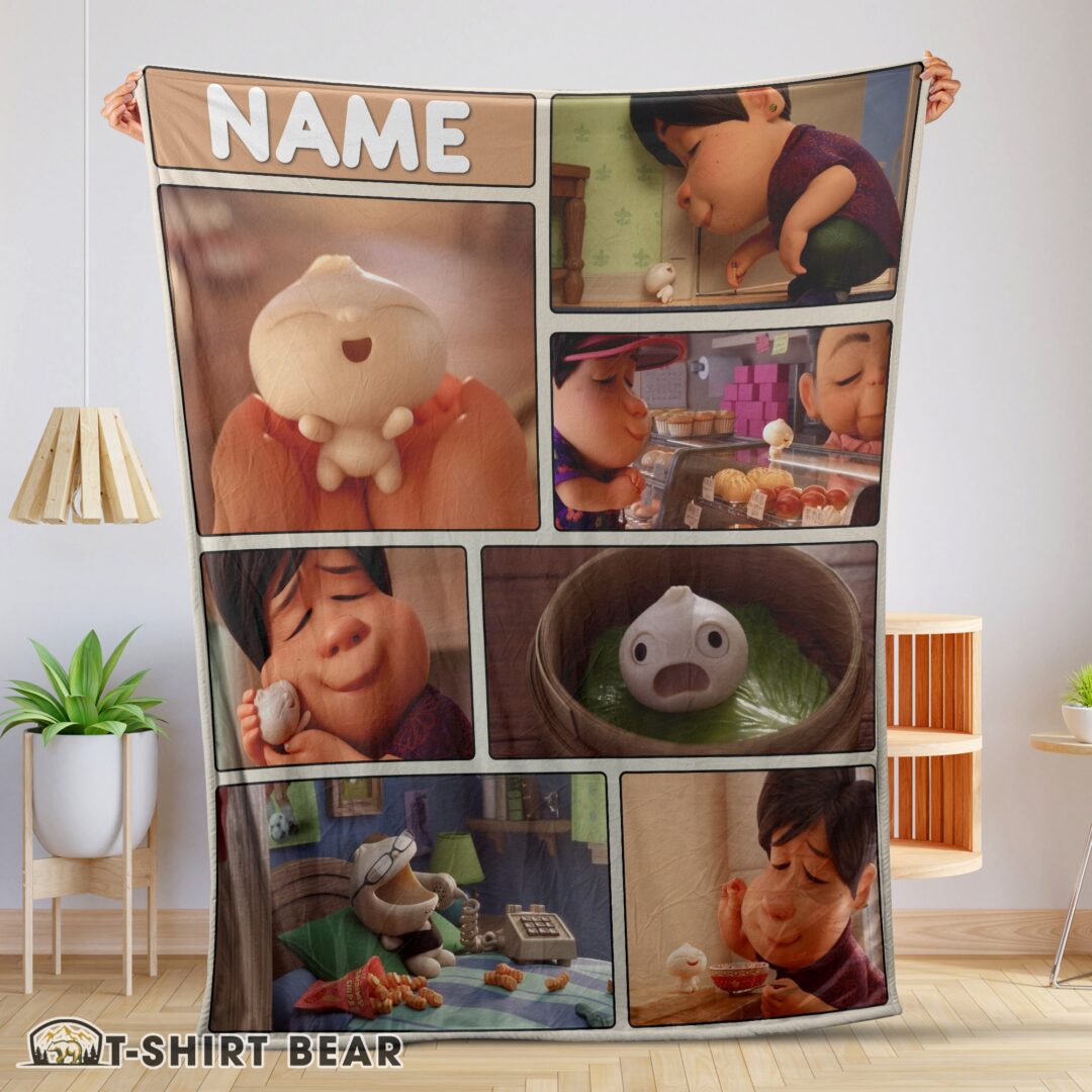 Perfect Cute Disney Bao Pixar Short Film Blanket Fleece Customized Blanket