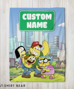 Perfect Cute Disney Big City Greens Family Cartoon Blanket Fleece Customized Blanket