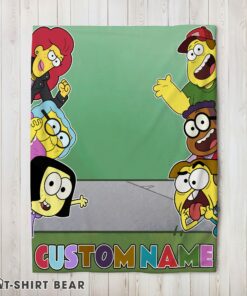Perfect Cute Disney Big City Greens Peeking Family Blanket Fleece Customized Blanket