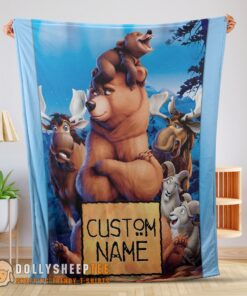 Perfect Cute Disney Brother Bear Poster Blanket Fleece Customized Blanket
