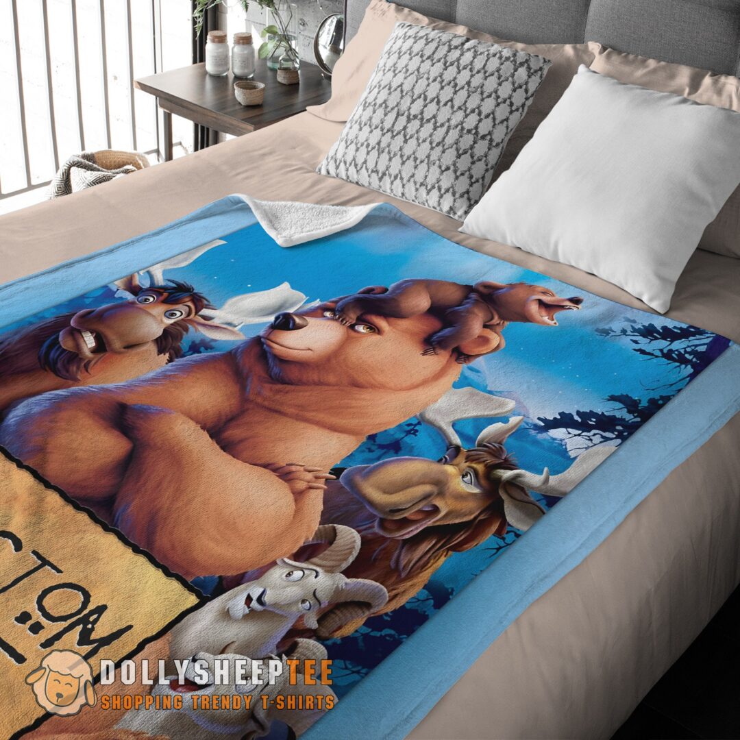 Perfect Cute Disney Brother Bear Poster Blanket Fleece Customized Blanket