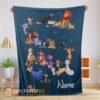 Perfect Cute Disney Cartoon All Cats Character Blanket Fleece Customized Blanket