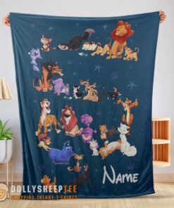 Perfect Cute Disney Cartoon Aladdin Jasmine Princess Blanket Fleece Customized Blanket