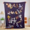 Perfect Cute Disney Cartoon All Disney Dog Blanket Fleece Customized Blanket