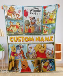 Perfect Cute Disney Winnie The Pooh Cute Pooh Customize Blanket
