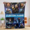 Perfect Cute Hot Disney Buzz Lightyear Collage Fleece Customized Blanket