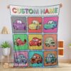 Perfect Disney Cartoon Cars With All Friends Blanket Fleece Customized Blanket