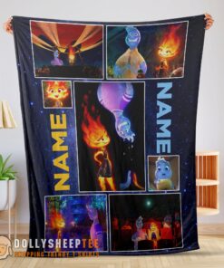 Perfect Disney Cartoon Elemental Blanket Fleece Customized Blanket