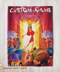 Perfect Disney Cartoon The Emperor’s New Groove Blanket Fleece Customized Blanket