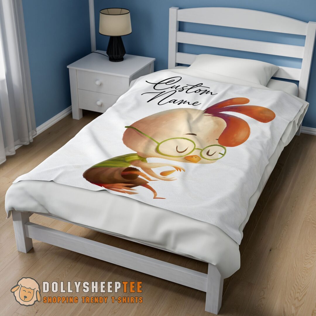 Perfect Disney Chicken Little Meditative Pose Blanket Fleece Customized Blanket