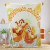 Perfect Disney Chip ‘N’ Dale Chip And Dale Blanket Fleece Customized Blanket