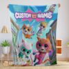 Perfect Disney Junior SuperKitties Chibi Cute Fleece Blanket Customize Blanket