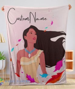 Perfect Disney Pocahontas Blanket Fleece Customized Blanket