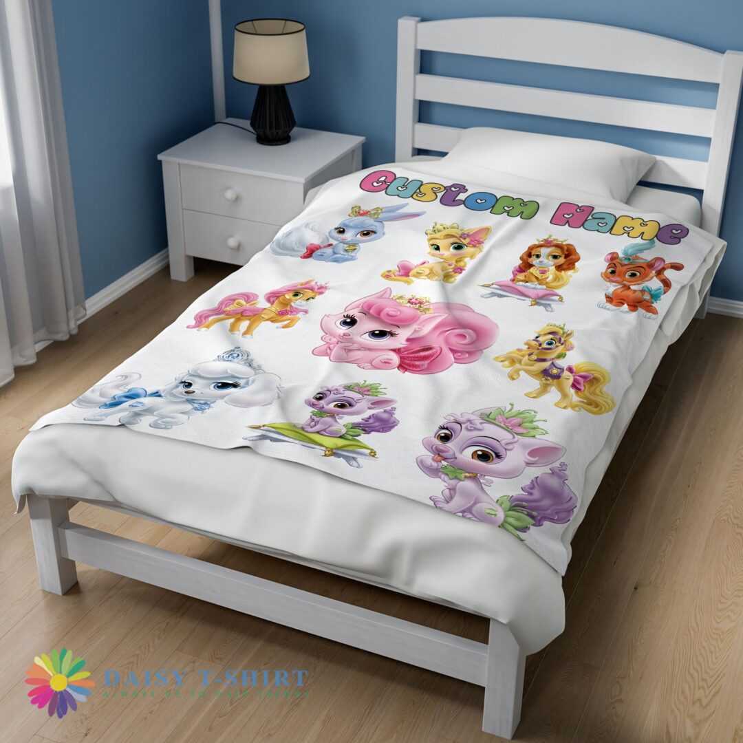 Perfect Disney Princess Palace Pets Blanket Fleece Customized Blanket