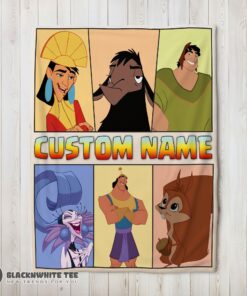 Perfect Disney The Emperor’s New Groove Blanket Fleece Customized Blanket