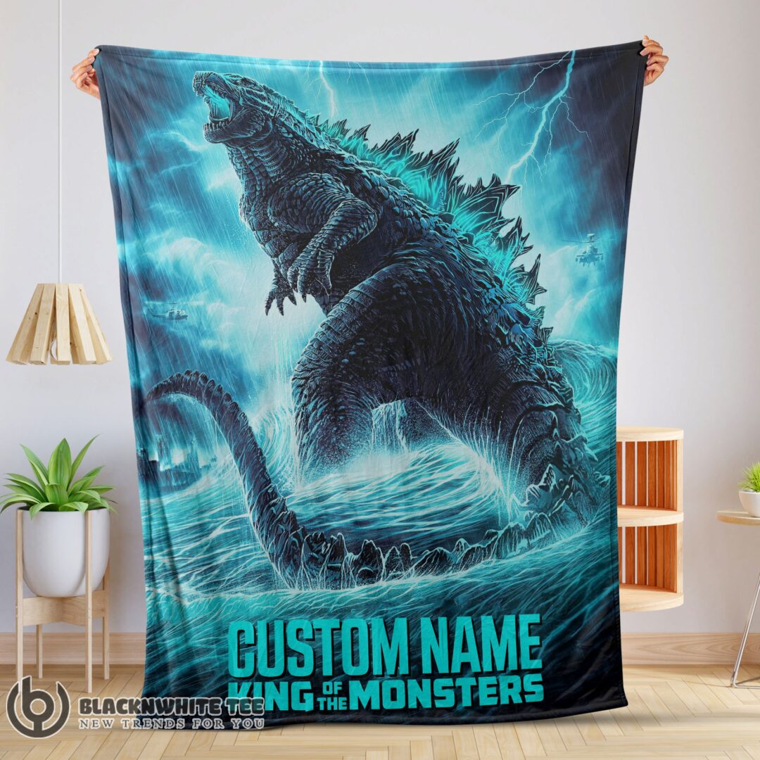 Perfect Godzilla King Of The Monsters Blanket Fleece Customized Blanket