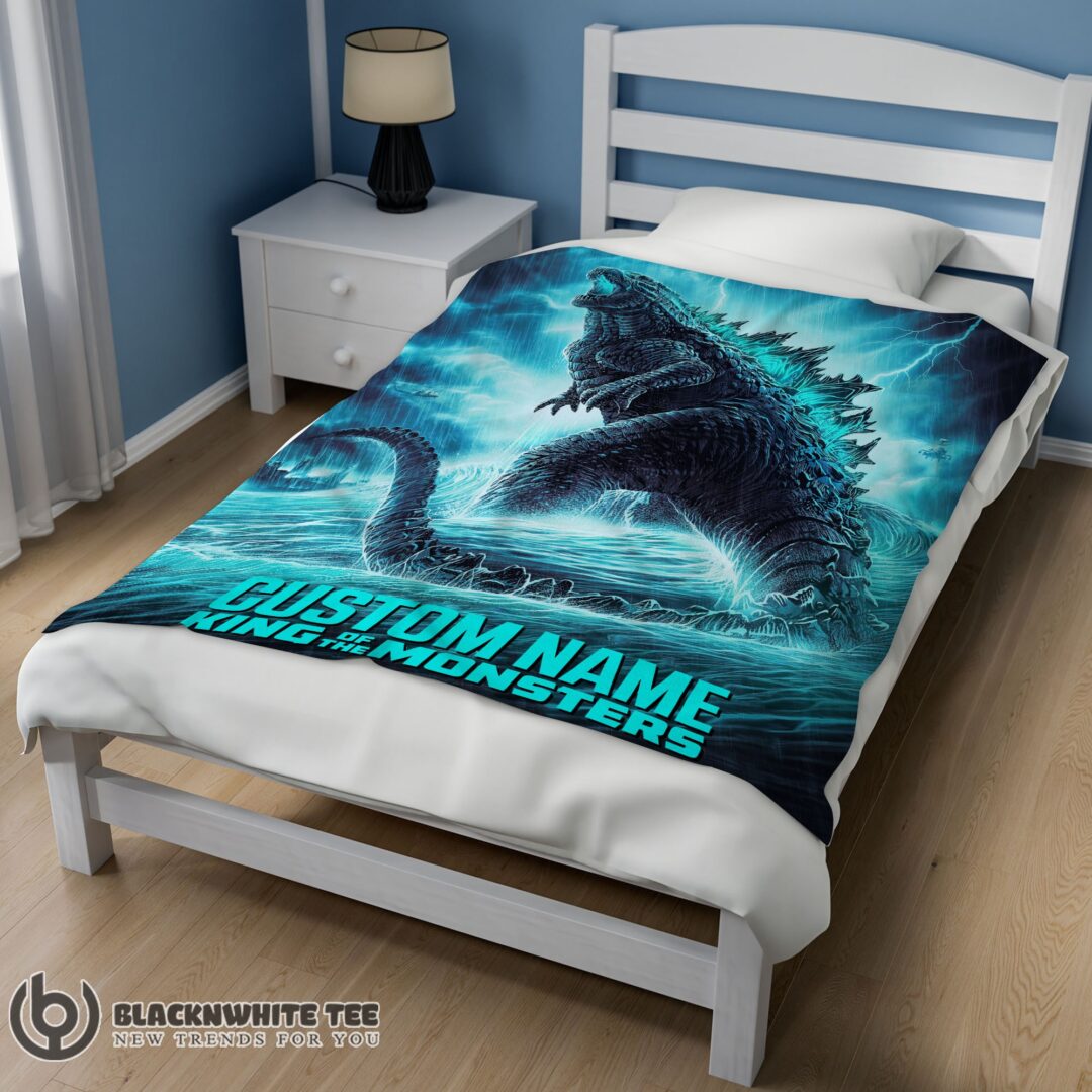 Perfect Godzilla King Of The Monsters Blanket Fleece Customized Blanket