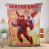 Perfect Good Disney Cartoon Big Hero 6 Red Baymax Blanket