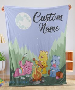 Perfect Good Nelvana The Care Bears Family Camping Fleece Blanket Customize Blanket